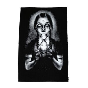 Too Fast Maniac Wednesday Addams Cloth Patch NEW